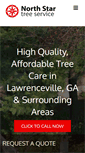 Mobile Screenshot of northstartreeservice.com